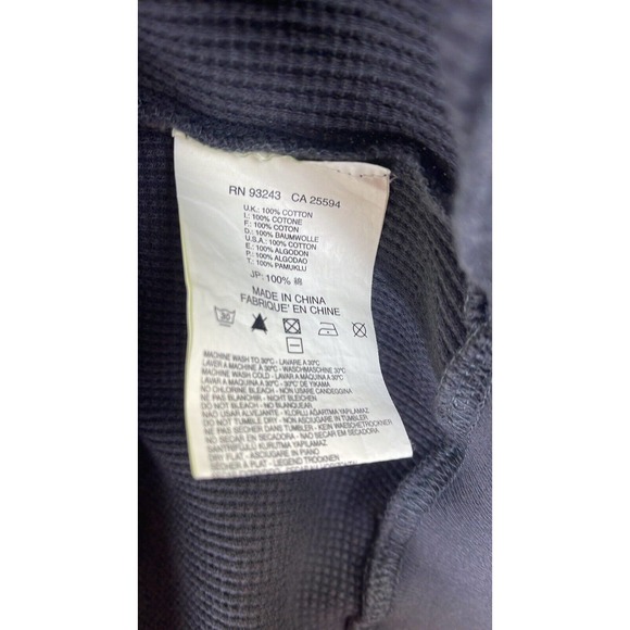 DIESEL MEN'S WAFFLE KNIT GRAY HOODED VEST SIZE L - Picture 8 of 10